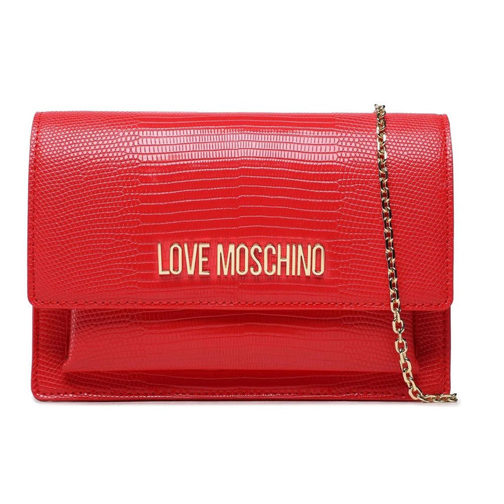 Love Moschino Chic Faux Leather Shoulder Bag
