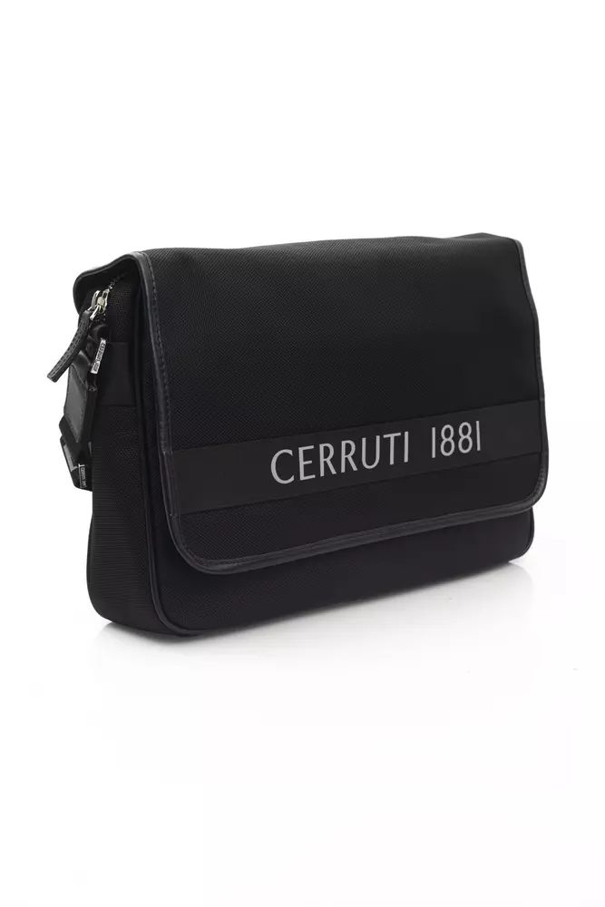 Sac bandoulière Cerruti 1881 en nylon noir