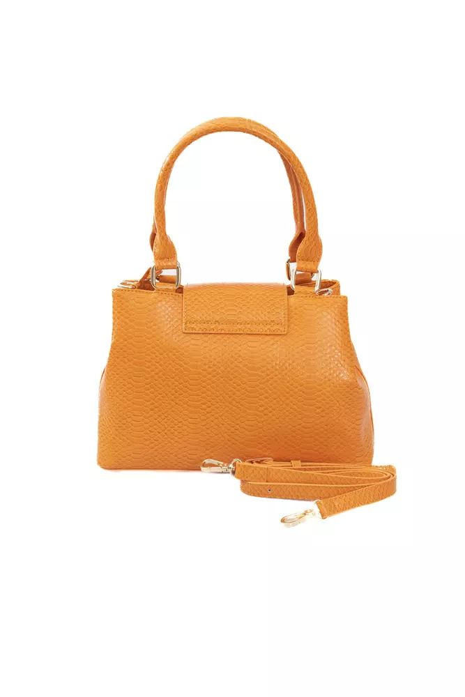 Baldinini Trend Orange Polyuretane Crossbody Bag
