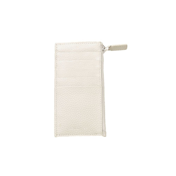 Cerruti 1881 Elegant White Leather Bifold Wallet