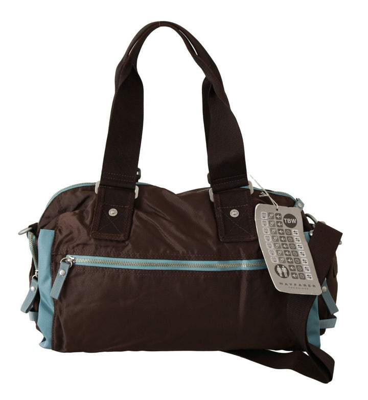 WAYFARER Brown Handbag Duffel Travel Purse