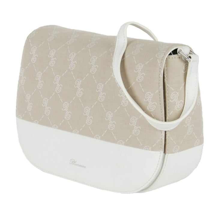 Blumarine Elegant Diane Shoulder Bag in Pristine White