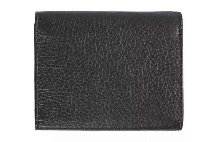 Trussardi Black Leather Wallet