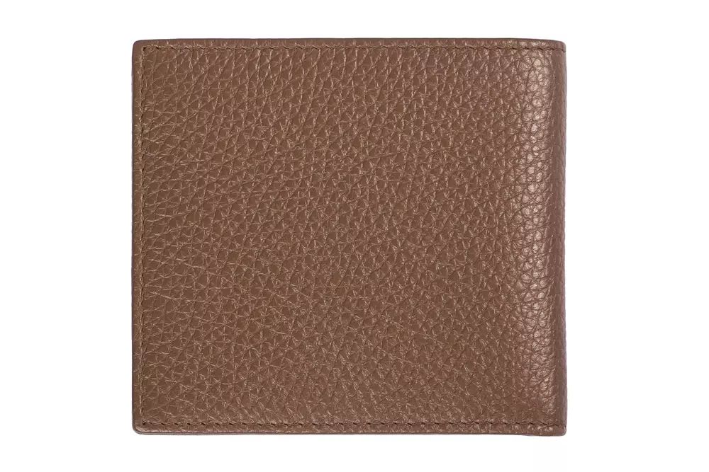 Trussardi Elegant Embossed Leather Men's Wallet