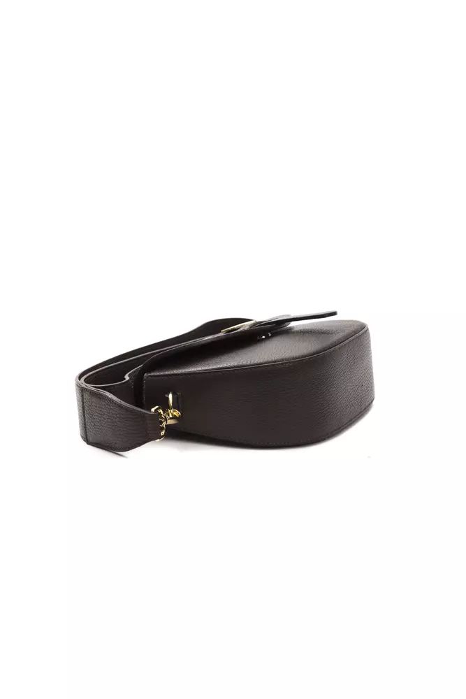Pompei Donatella Elegant Leather Crossbody Essential