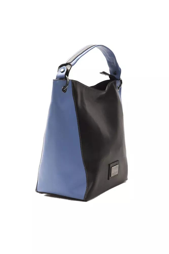 Pompei Donatella Elegant Leather Shoulder Bag with Adjustable Strap