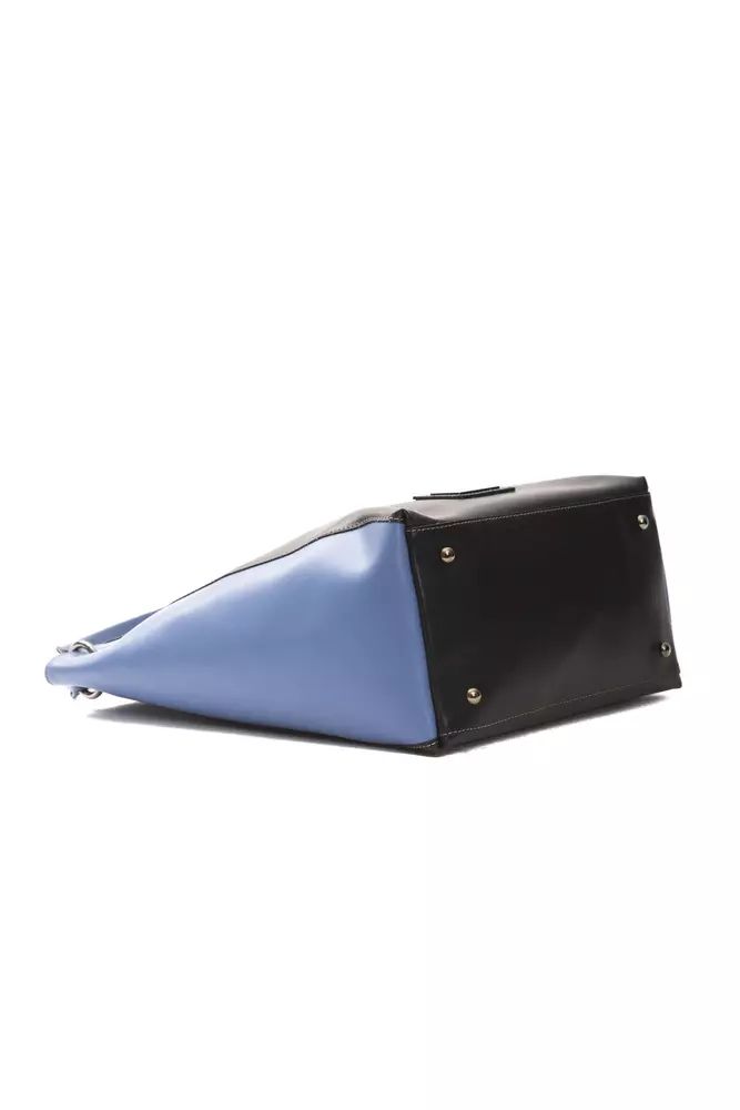 Pompei Donatella Elegant Leather Shoulder Bag with Adjustable Strap